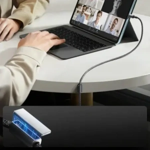 Kup Kabel Joyroom S-A50 Unlimited Series 3A USB-A / USB-C z organizerem magnetycznym 1.2m szary - JYR1120 - {ean13} - Sklep Home Screen