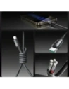 Kup Kabel Joyroom S-A50 Unlimited Series 3A USB-A / USB-C z organizerem magnetycznym 1.2m szary - JYR1120 - {ean13} - Sklep Home Screen