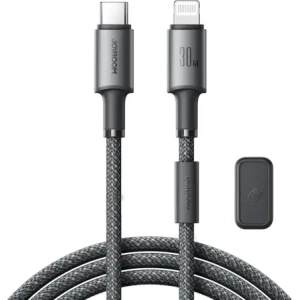 Kup Kabel Joyroom S-A50 Unlimited Series 60W USB-C / Lightning z organizerem magnetycznym 1.2m szary - JYR1121 - {ean13} - Sklep Home Screen