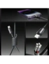 Kup Kabel Joyroom S-A50 Unlimited Series 60W USB-C / Lightning s magnetickým organizérem 1.2m šedý - JYR1121 - {ean13} - Sklep Home Screen