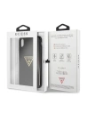 Kup Etui Guess GUHCI65SGTLBK Apple iPhone XS Max negru/black hard case Glitter Triangle - GUE413BLK - {ean13} - Sklep Home Screen