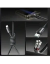 Kup Kabel Joyroom S-A50 Unlimited Series 60W USB-C / USB-C s magnetickým organizérem 1.2m šedý - JYR1122 - {ean13} - Sklep Home Screen