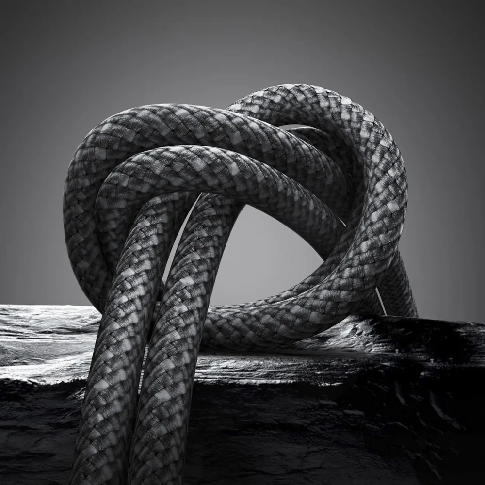 Kabel Joyroom S-A50 Unlimited Series 60W USB-C / USB-C z organizerem magnetycznym 1.2m szary