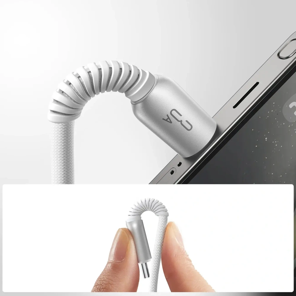 Kabel Joyroom S-A51 Cutting-Edge Series 3A USB-A / USB-C 1.2m szary