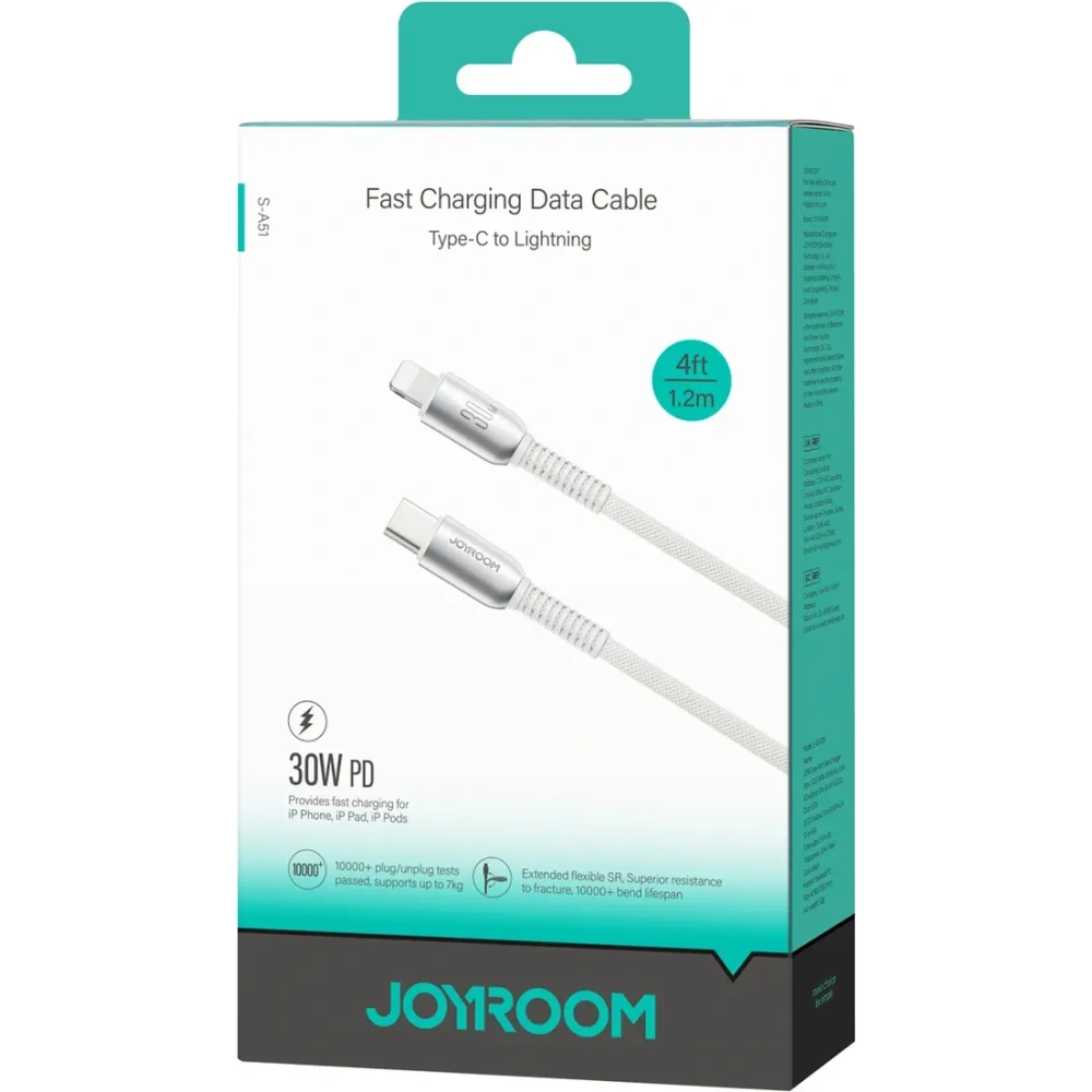 Kabel Joyroom S-A51 Cutting-Edge Series 30W USB-C / Lightning 1.2m szary