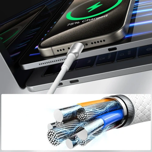 Kup Kabel Joyroom S-A51 Cutting-Edge Series 30W USB-C / Lightning 1.2m szary - JYR1125 - {ean13} - Sklep Home Screen
