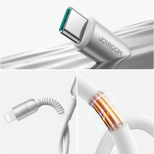 Kup Kabel Joyroom S-A51 Cutting-Edge Series 30W USB-C / Lightning 1.2m szary - JYR1125 - {ean13} - Sklep Home Screen
