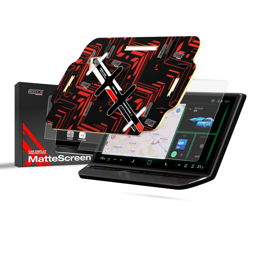 Folia matowa GrizzGlass CarDisplay Easy do Volkswagen VW Tayron 15" 2024