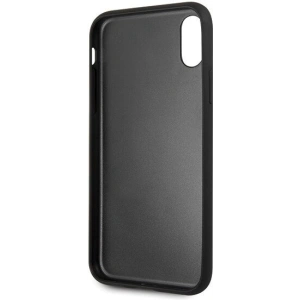 Kup Etui Guess GUHCI65SLSABK Apple iPhone XS Max czarny/black hard case Saffiano Silicone - GUE414BLK - {ean13} - Sklep Home Screen