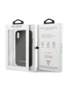 Kup Guess Apple Tasche GUHCI65SLSABK iPhone XS Max schwarz/schwarz Hartschale Saffiano Silikon - GUE414BLK - {ean13} - Sklep Home Screen