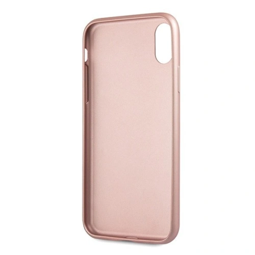 Kup Guess Apple Tasche GUHCI65SLSAPI iPhone XS Max rosa/rosa Hartschalenetui Saffiano Silikon - GUE415PNK - {ean13} - Sklep Home Screen