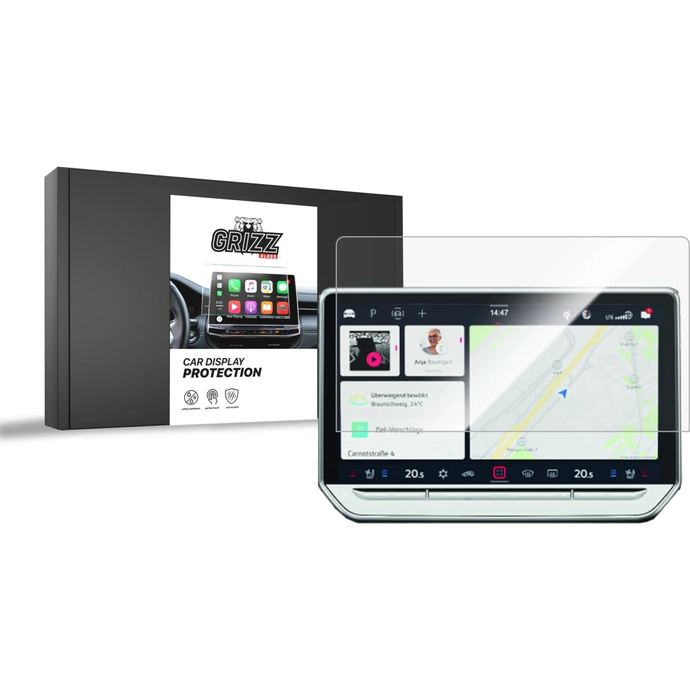 Folia ceramiczna GrizzGlass CarDisplay Protection do Volkswagen VW Crafter 10" 2024-2025