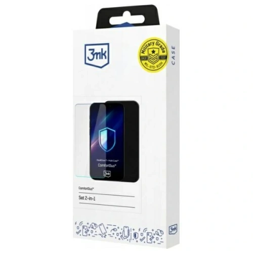 Kup 3MK ComfortDuo Matt Samsung Galaxy A16 HardGlass + Matt Case schwarz - 3MK15829 - {ean13} - Sklep Home Screen