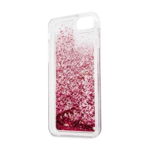 Kup Etui Guess GUHCI8GLUFLRA Apple iPhone SE 2022/SE 2020/8/7 raspberry hard case Glitter Liquid - GUE416RASP - {ean13} - Sklep Home Screen