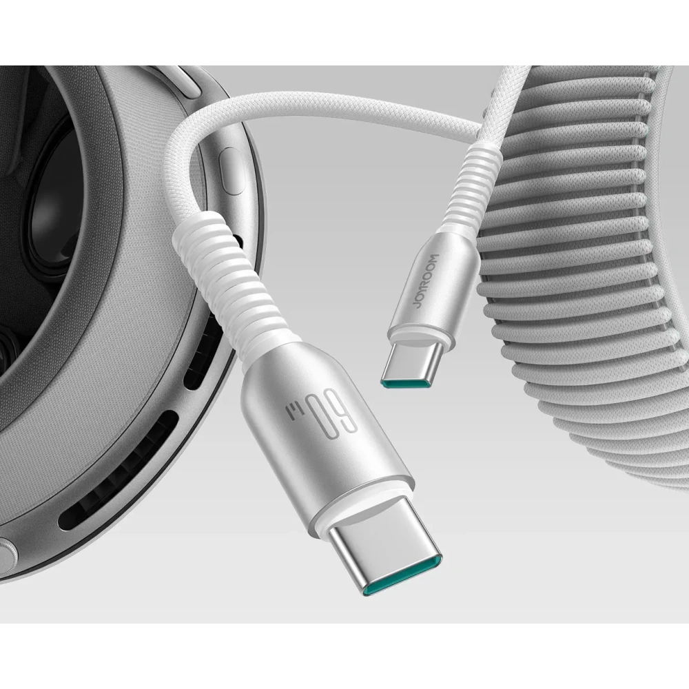 Kabel Joyroom S-A51 Cutting-Edge Series 60W USB-C / USB-C 1.2m szary