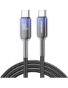 Joyroom S-A42 Crystal-Clear Serie 60W USB-C / USB-C Kabel 1,2m schwarz