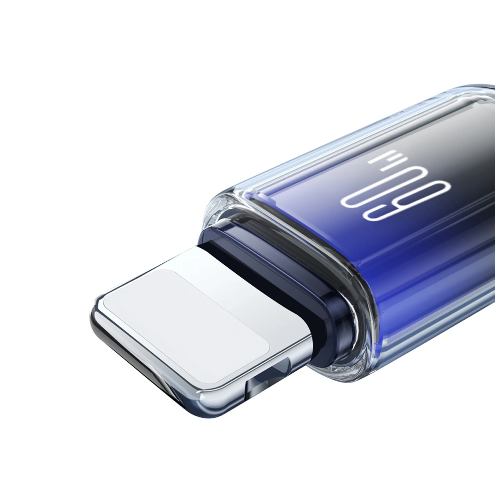 Kabel Joyroom S-A42 Crystal-Clear Series 60W USB-C / USB-C 1.2m czarny