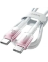 Kup Kabel Joyroom S-A42 Crystal-Clear Series 60W USB-C / USB-C 1.2m bílý - JYR1128 - {ean13} - Sklep Home Screen