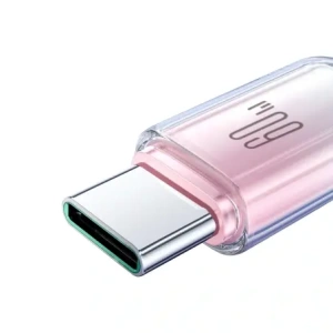Kup Kabel Joyroom S-A42 Crystal-Clear Series 60W USB-C / USB-C 1.2m biały - JYR1128 - {ean13} - Sklep Home Screen