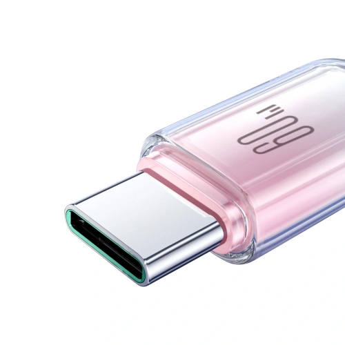 Kup Kabel Joyroom S-A42 Crystal-Clear Series 60W USB-C / USB-C 1.2m bílý - JYR1128 - {ean13} - Sklep Home Screen