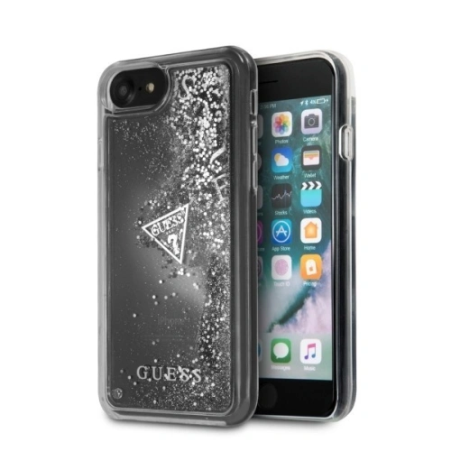 Buy Guess GUHCI8GLUFLSI Apple iPhone SE 2022/SE 2020/8/7 silver hard case Glitter Liquid - GUE417SLV - {ean13} - Home Screen Store Europe