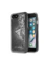 Guess GUHCI8GLUFLSI Apple iPhone SE 2022/SE 2020/8/7 silver hard case Glitter Liquid