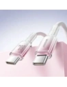 Kup Kabel Joyroom S-A42 Crystal-Clear Series 60W USB-C / USB-C 1.2m biały - JYR1128 - {ean13} - Sklep Home Screen
