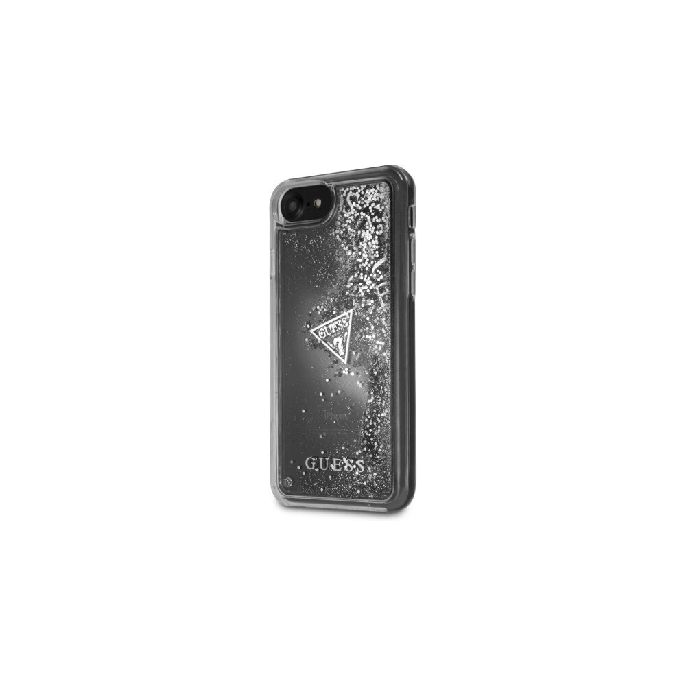 Etui Guess GUHCI8GLUFLSI Apple iPhone SE 2022/SE 2020/8/7 silver/srebrny hard case Glitter Liquid