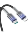 Kup Kabel Joyroom S-A42 Crystal-Clear Series 30W USB-C / Lightning 1.2m czarny - JYR1129 - {ean13} - Sklep Home Screen