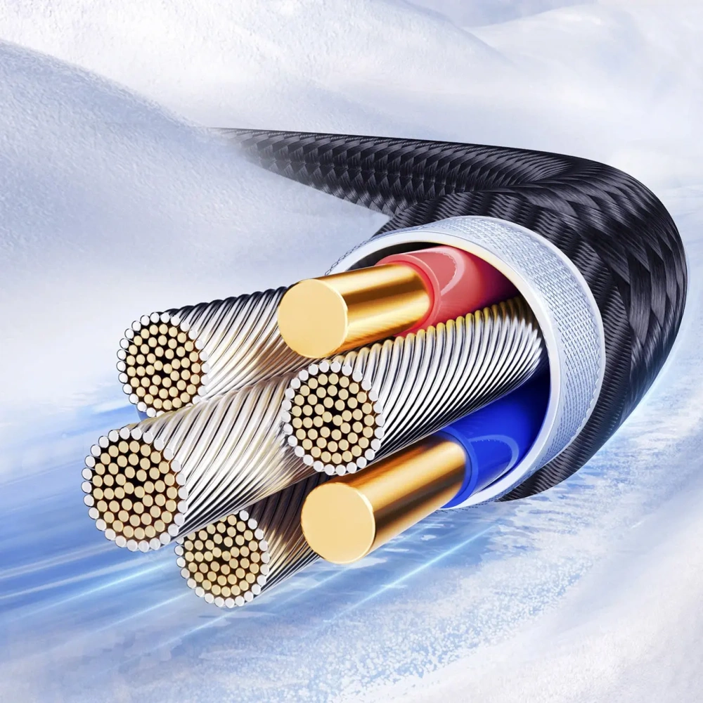 Kabel Joyroom S-A42 Crystal-Clear Series 30W USB-C / Lightning 1.2m czarny