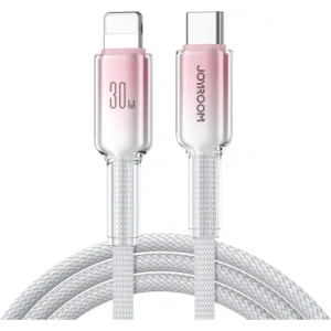 Kup Joyroom S-A42 Crystal-Clear Series 30W USB-C / Lightning-Kabel 1,2 m weiß - JYR1130 - {ean13} - Sklep Home Screen