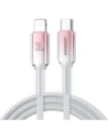 Kabel Joyroom S-A42 Crystal-Clear Series 30W USB-C / Lightning 1.2m bílý