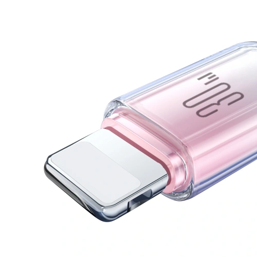 Kup Kabel Joyroom S-A42 Crystal-Clear Series 30W USB-C / Lightning 1.2m biały - JYR1130 - {ean13} - Sklep Home Screen