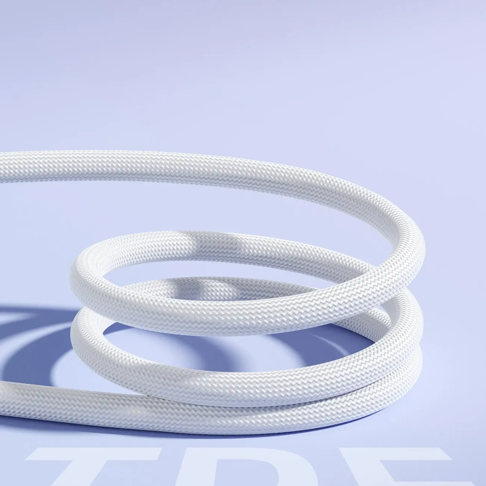 Kabel Joyroom S-A42 Crystal-Clear Series 30W USB-C / Lightning 1.2m biały