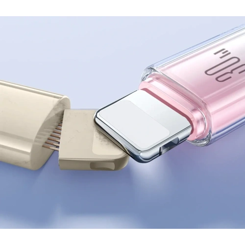Kup Joyroom S-A42 Seria Crystal-Clear cablu USB-C / Lightning de 30W 1.2m alb - JYR1130 - {ean13} - Sklep Home Screen