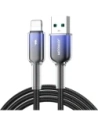 Kabel Joyroom S-A42 Crystal-Clear Series 3A USB-A / Lightning 1.2m černý