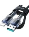 Kup Kabel Joyroom S-A42 Crystal-Clear Series 3A USB-A / Lightning 1.2m černý - JYR1131 - {ean13} - Sklep Home Screen