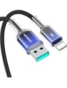 Kup Joyroom S-A42 Crystal-Clear sorozat 3A USB-A / Lightning kábel 1.2m fekete - JYR1131 - {ean13} - Sklep Home Screen