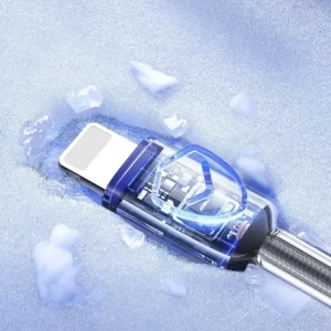 Kup Kabel Joyroom S-A42 Crystal-Clear Series 3A USB-A / Lightning 1.2m czarny - JYR1131 - {ean13} - Sklep Home Screen