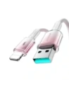 Kup Joyroom S-A42 Crystal-Clear sorozat 3A USB-A / Lightning kábel 1.2m fehér - JYR1132 - {ean13} - Sklep Home Screen