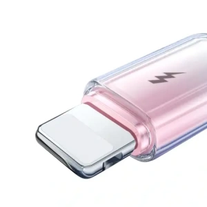 Kup Kabel Joyroom S-A42 Crystal-Clear Series 3A USB-A / Lightning 1.2m biały - JYR1132 - {ean13} - Sklep Home Screen