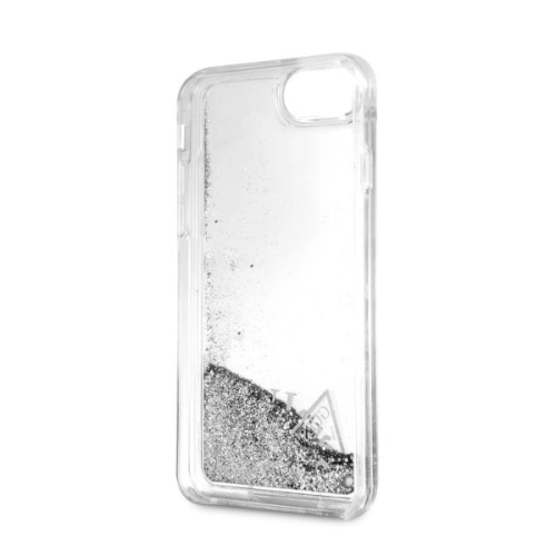Buy Guess GUHCI8GLUFLSI Apple iPhone SE 2022/SE 2020/8/7 silver hard case Glitter Liquid - GUE417SLV - {ean13} - Home Screen Store Europe