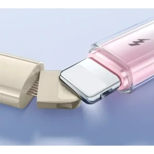 Kup Kabel Joyroom S-A42 Crystal-Clear Series 3A USB-A / Lightning 1.2m biały - JYR1132 - {ean13} - Sklep Home Screen