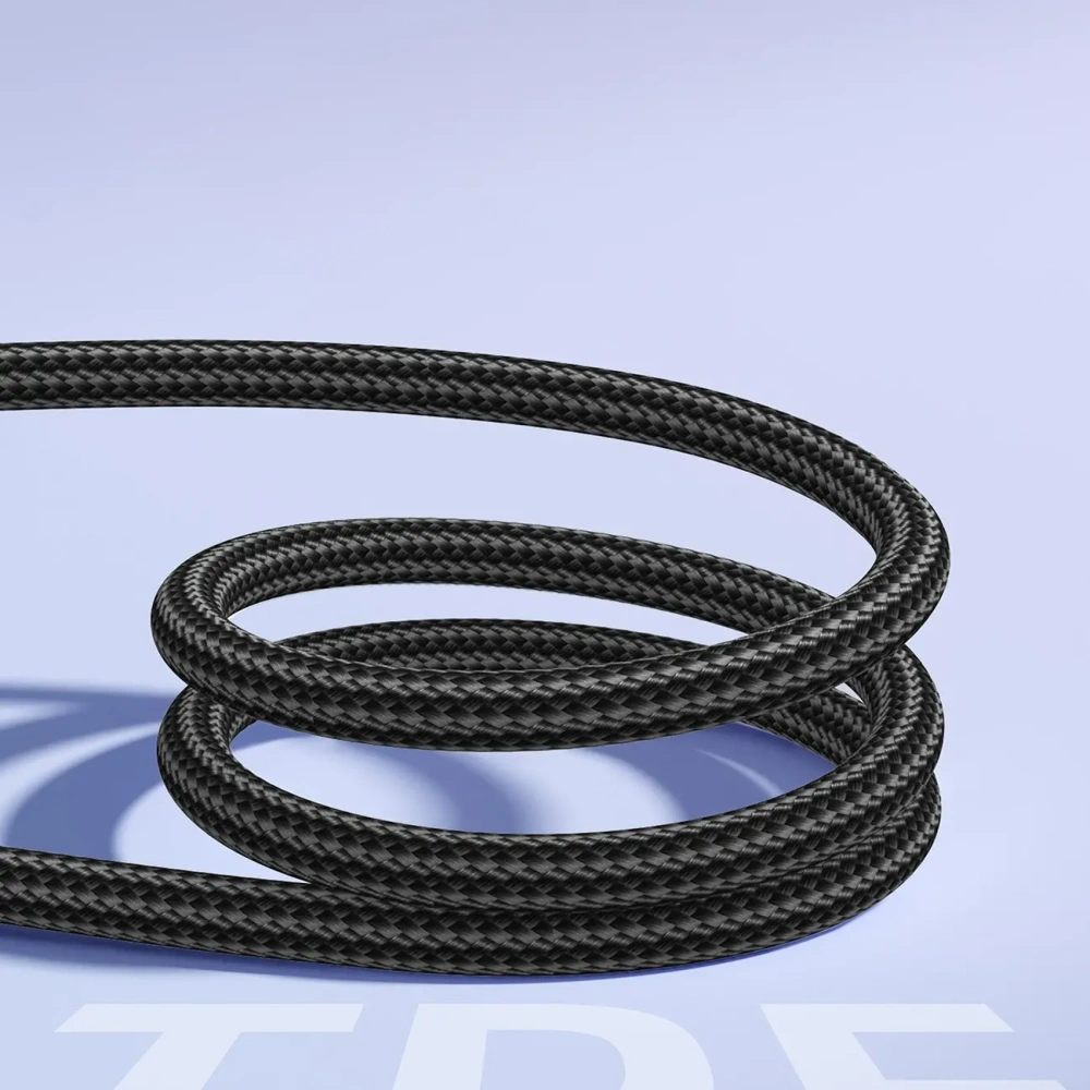 Kabel Joyroom S-A42 Crystal-Clear Series 3A USB-A / USB-C 1.2m czarny