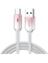 Kabel Joyroom S-A42 Crystal-Clear Series 3A USB-A / USB-C 1.2m bílý