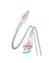 Kup Joyroom S-A42 Crystal-Clear sorozat 3A USB-A / USB-C kábel 1.2m fehér - JYR1134 - {ean13} - Sklep Home Screen