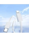 Kup Kabel Joyroom S-A45 Ben Series 30W USB-C / Lightning v opletu 1m bílý - JYR1135 - {ean13} - Sklep Home Screen