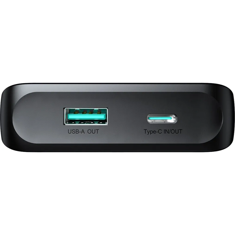 Powerbank Joyroom JR-PBF19 22.5W 10000mAh + wbudowane kable USB-C, Lightning czarny