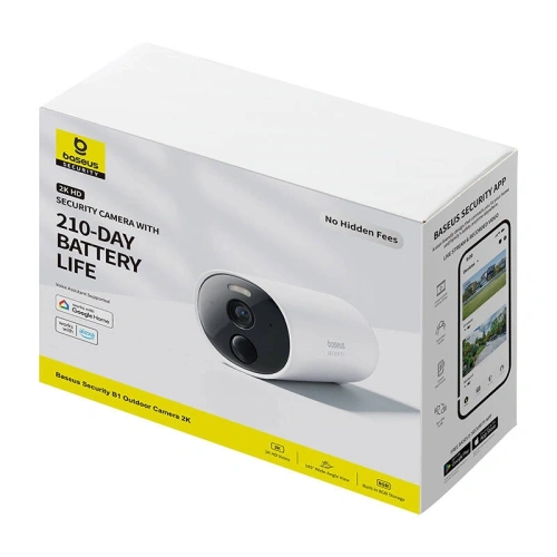 Buy Baseus B1 2K Outdoor Camera (White) - BSU8894 - {ean13} - Home Screen Store Europe