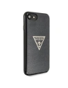 Buy Guess GUHCI8SGTLBK Apple iPhone SE 2022/SE 2020/8/7 black hard case Glitter Triangle - GUE418BLK - {ean13} - Home Screen Store Europe